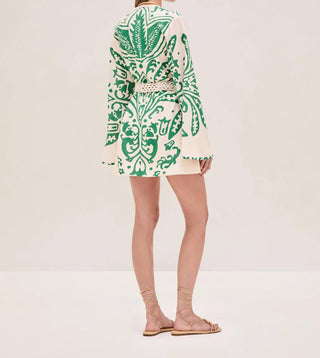 Alexis - Minivestido Noriko Algodão Linho