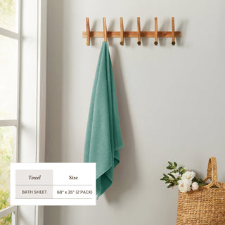 Cotton Textured Bath Towel Set - Acacia Collection