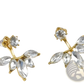Diamond and Crystal Floral Jewelry and Accessory Set