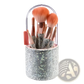 Diamond Makeup Brush Set with Rhinestone Storage Case