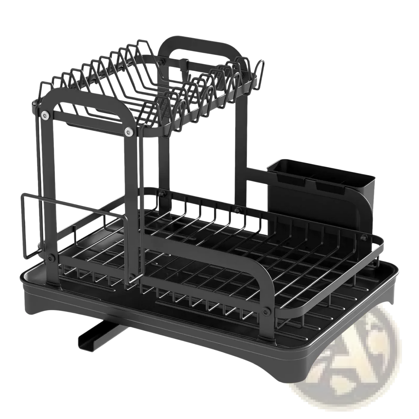 Dish Drying Rack 2 Tier Rustproof Metal Organizer