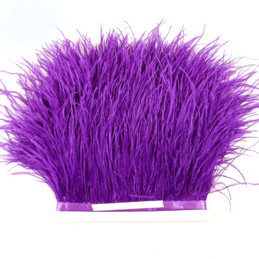 Premium Feather Fringe and Ostrich Trim for Diy Fashion