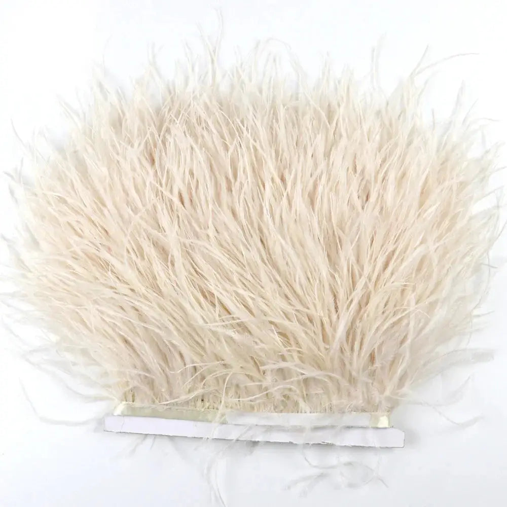 Premium Feather Fringe and Ostrich Trim for Diy Fashion