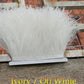 Premium Feather Fringe and Ostrich Trim for Diy Fashion