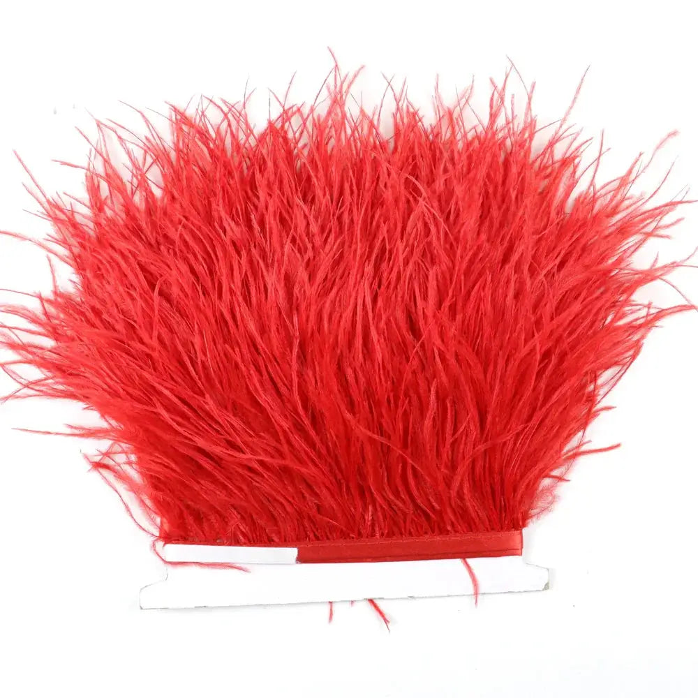Premium Feather Fringe and Ostrich Trim for Diy Fashion