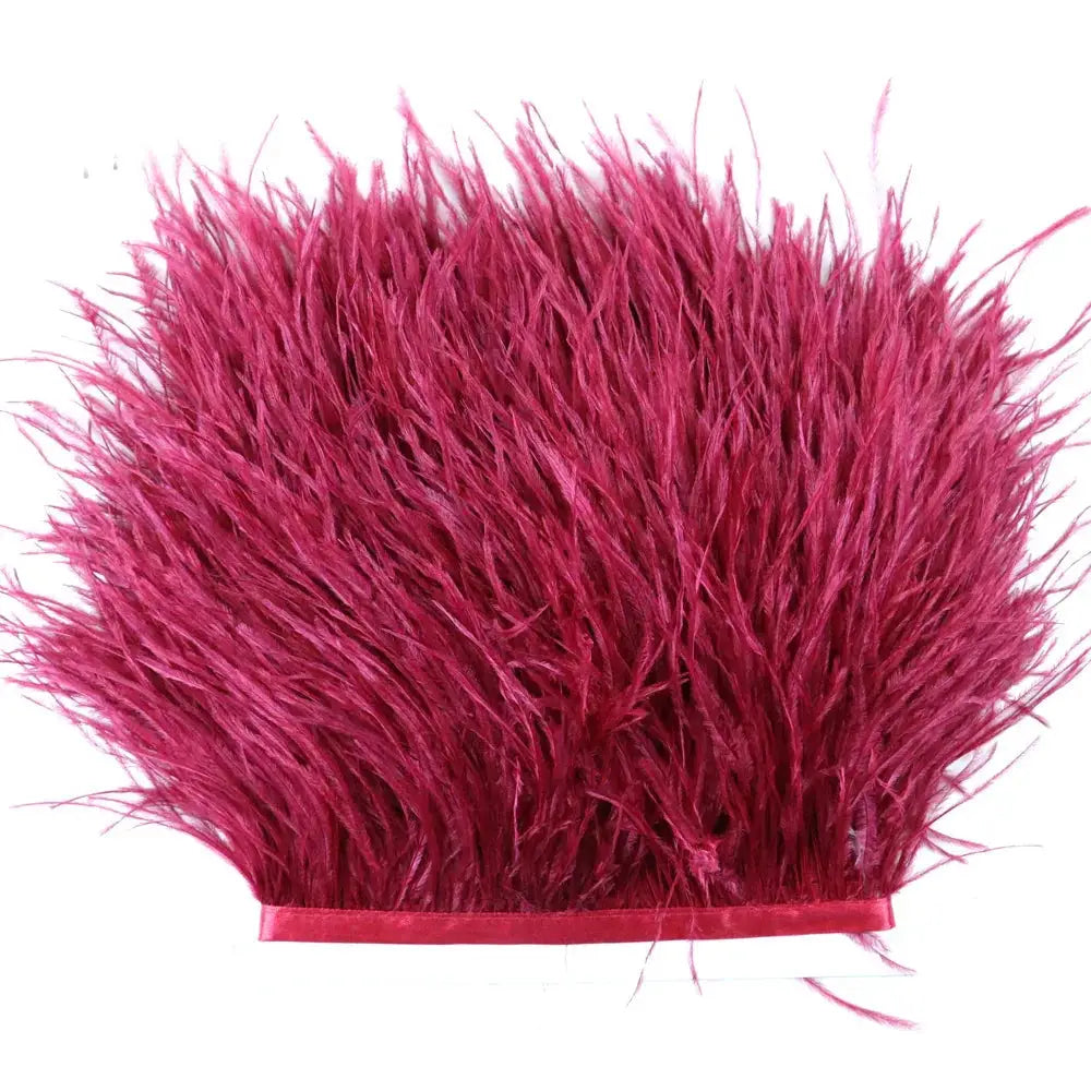 Premium Feather Fringe and Ostrich Trim for Diy Fashion
