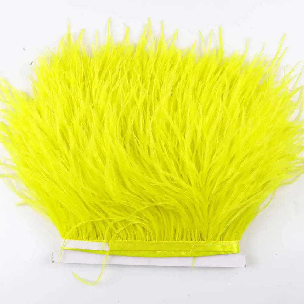 Premium Feather Fringe and Ostrich Trim for Diy Fashion