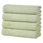Cotton Diamond Waffle Weave Bath Towel Set - Grayson Collection
