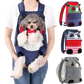 Dog Carrier Backpack Striped Breathable Pet Bag