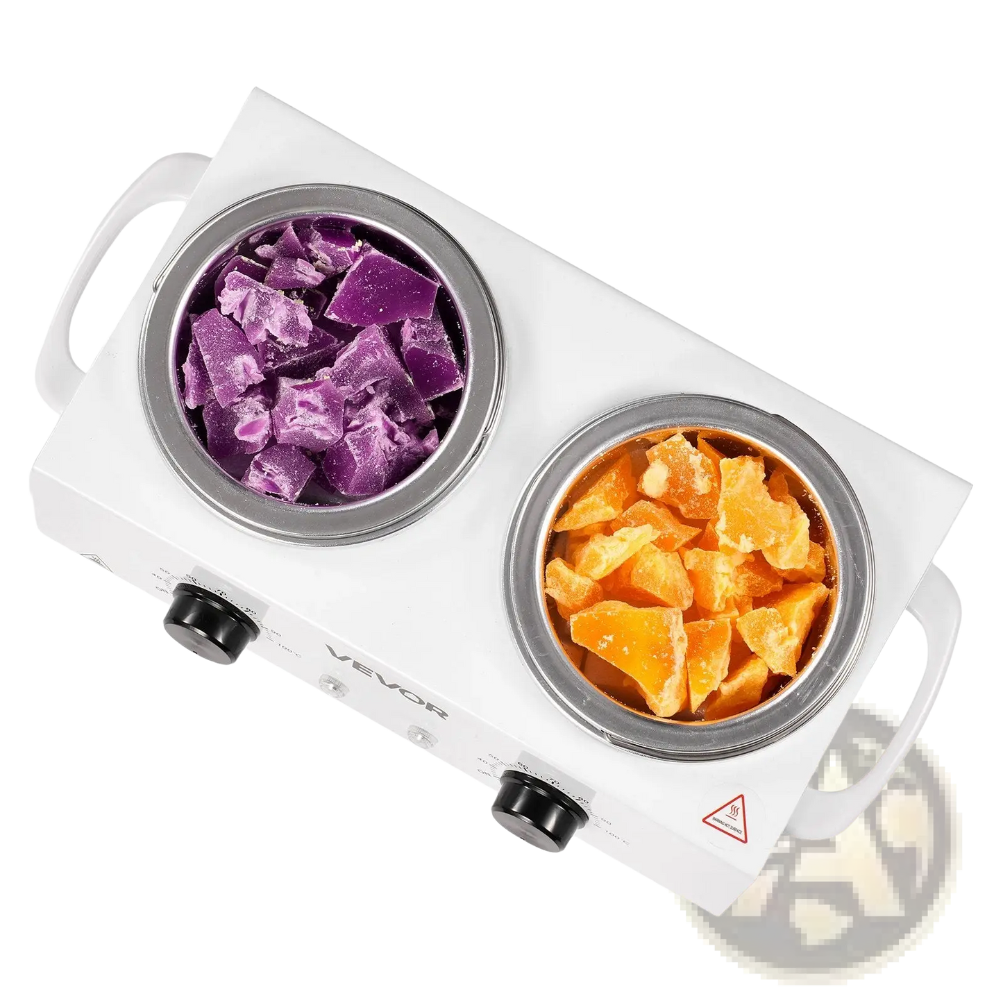 Double Wax Warmer Vevor Dual Pot Hair Removal Heater
