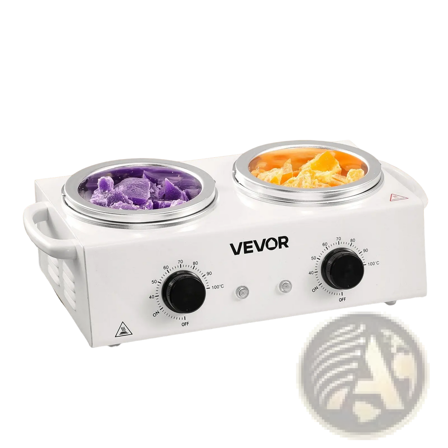 Double Wax Warmer Vevor Dual Pot Hair Removal Heater