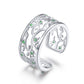 S925 Sterling Silver Pavé Setting CZ Ring