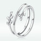 925 Sterling Silver Oxidized Ring for Women