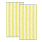 Oversized Striped Border Cabana Beach Towels - Santa Cruz