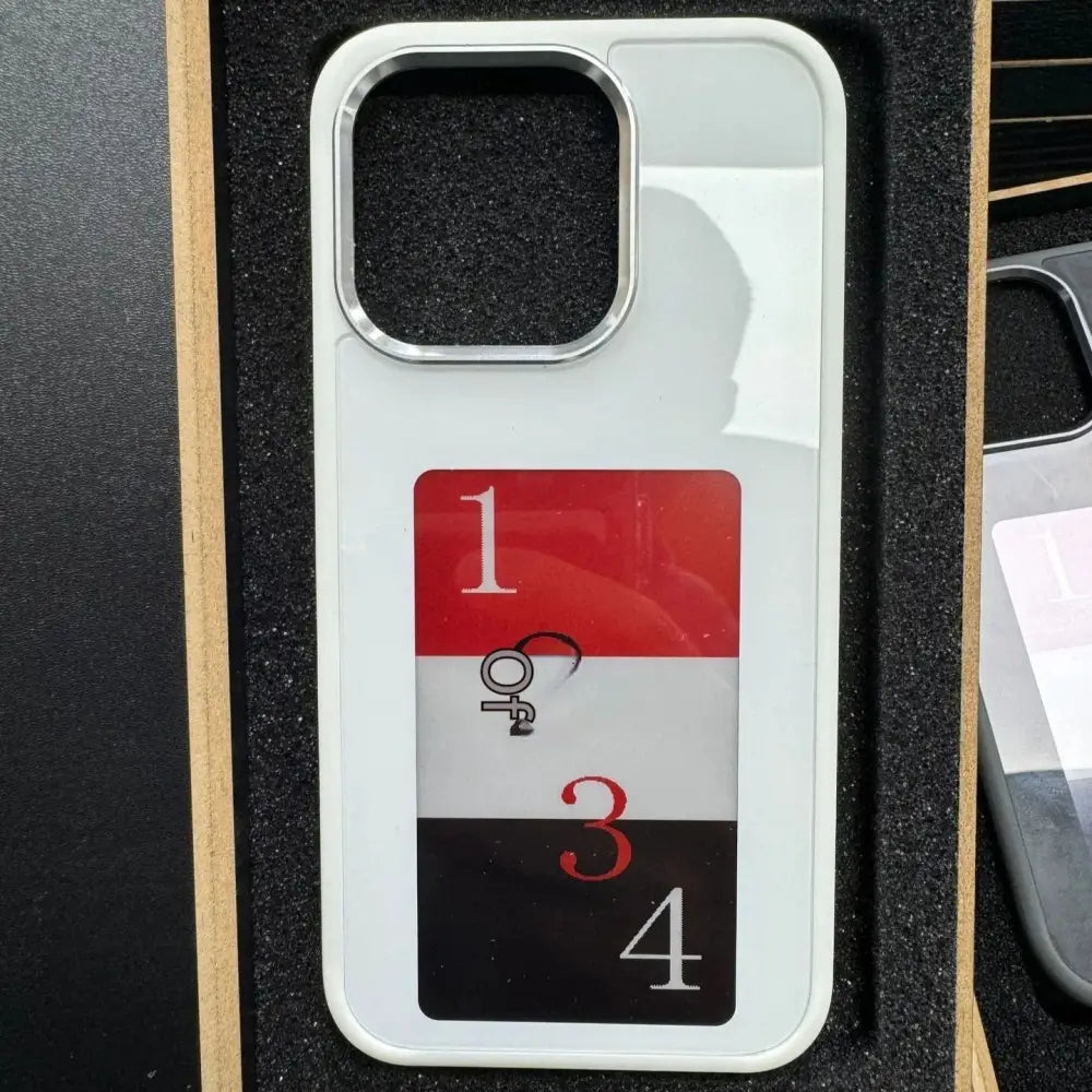 Personalized E-ink Smart Display Luxury Phone Case