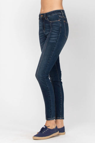 Judy Blue - Mid-seam Stitch Skinny Jeans