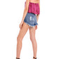 Blue Life - Lina Frill Strapless Top