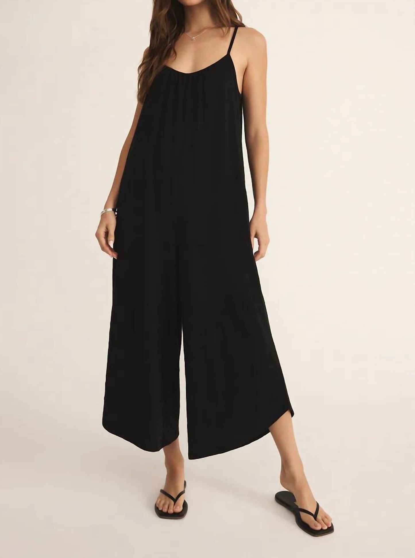 Z Supply - Textured Flared Jumpsuit