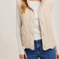 Bluivy - Women's Button Down Quilted Puffer Vest