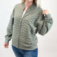 Be Cool - Comfy Wave Quilted Bomber Jacket