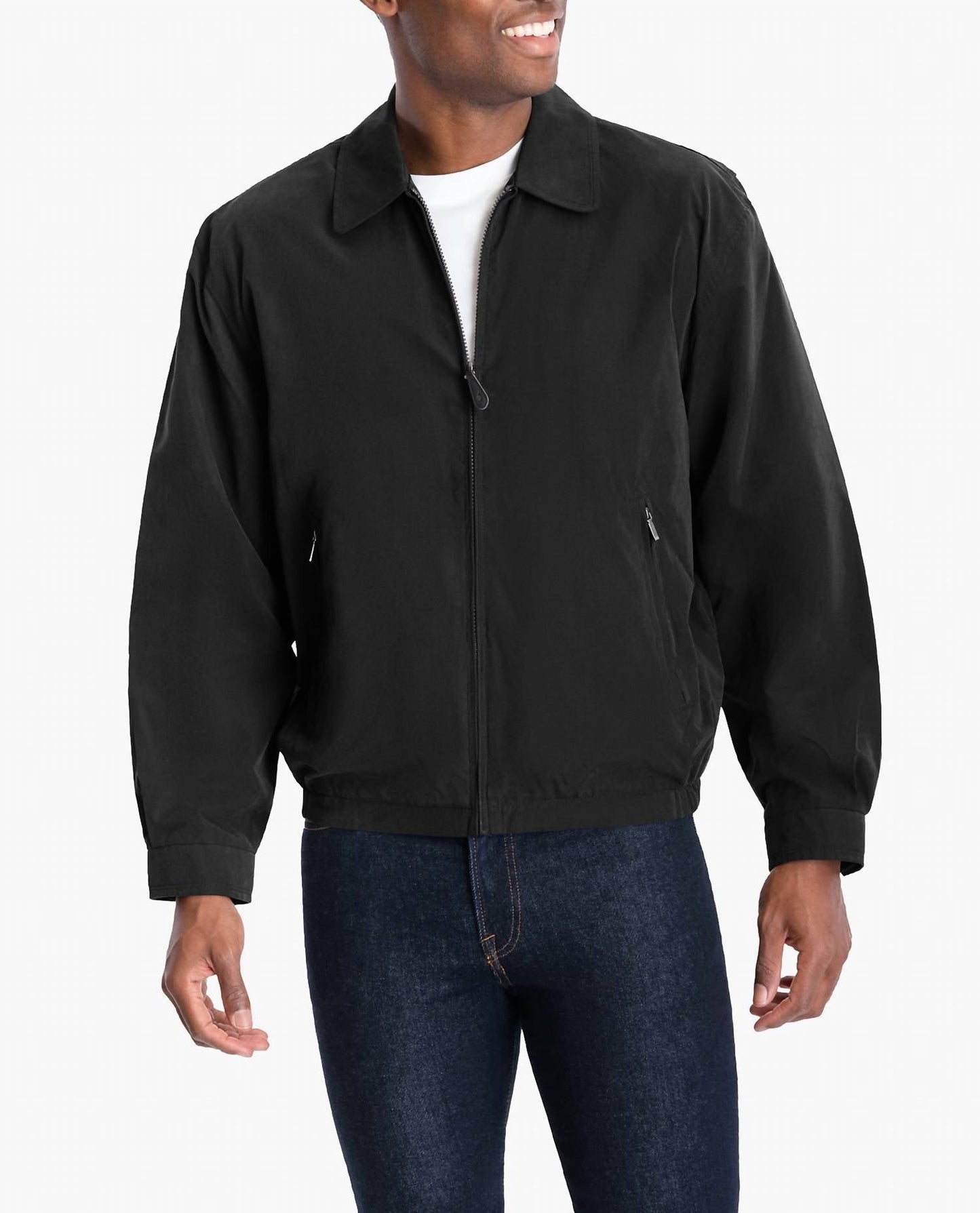 London Fog - Auburn Light Weight Zip Front Golf Jacket