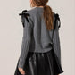Astr - Melvie Bow Detail Cardigan