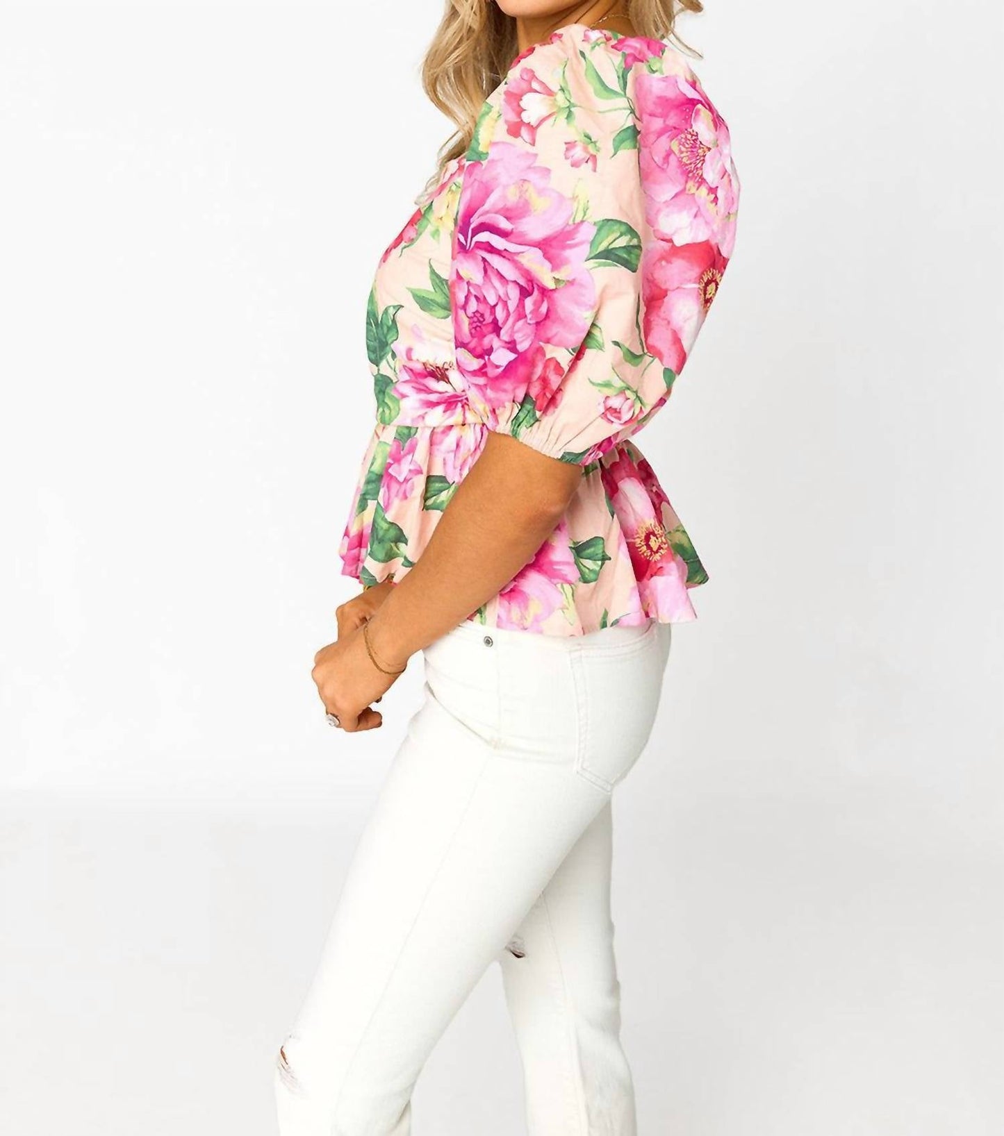 Buddylove - Mirabelle Puff Sleeve Top