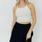 Eterne - Cropped Rib Tank