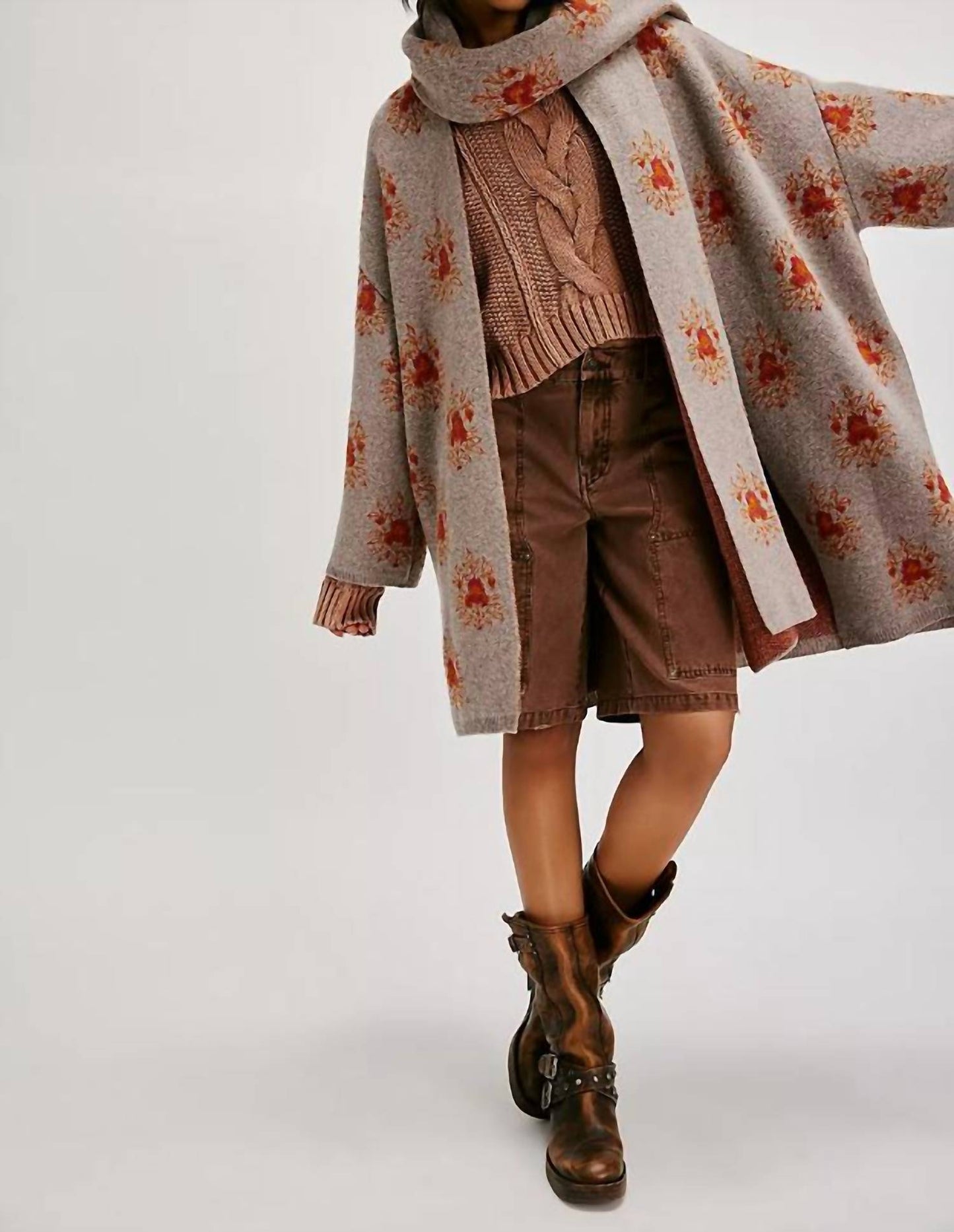 Free People - Bali Ayla Scarf Cardigan