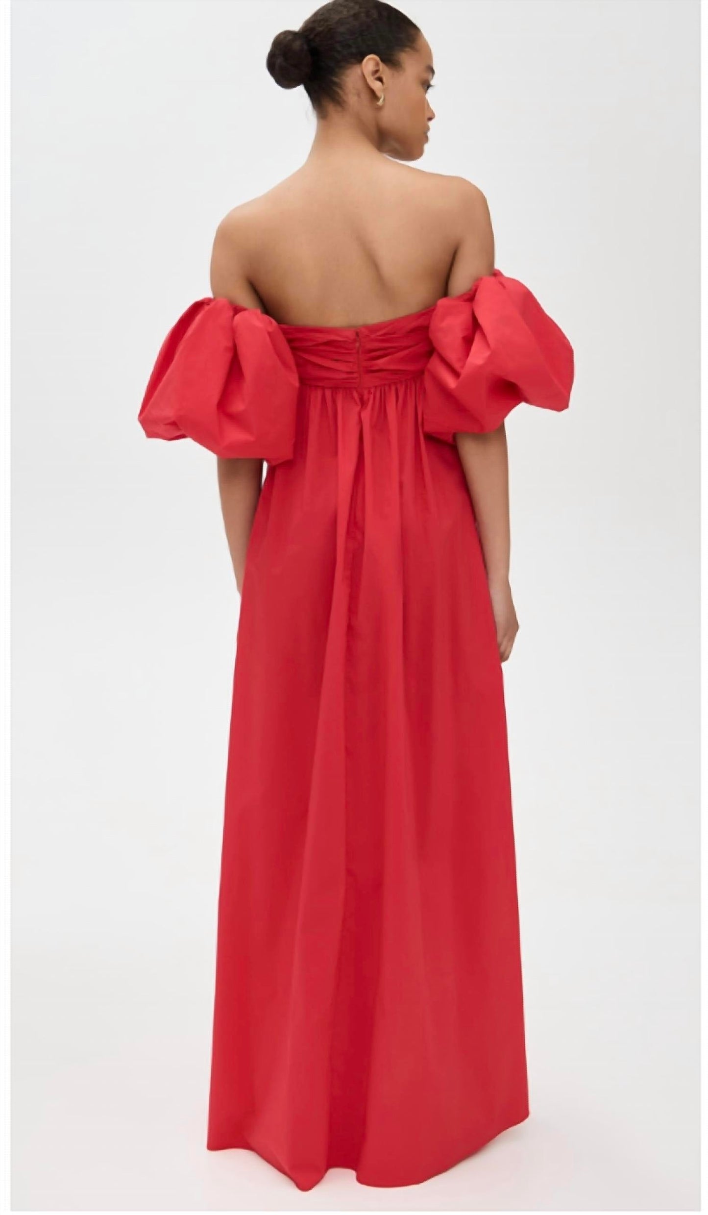 Caroline Constas - Emilia Ruched Empire Maxi Dress