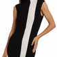 Nonchalant Label - Estella Rib Knit Striped Sleeveless Column Maxi Dress