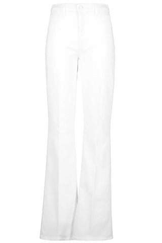 L'Agence - Calça Jeans Flare Slim de Cintura Alta Ali