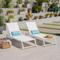 Myers Modern Chaise Lounge Set With Adjustable Back