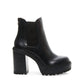 Steve Madden - Women's Lug Sole Stacked Heel Bootie