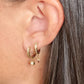 Elliot Young - Women's 14K Pave Huggies Earring