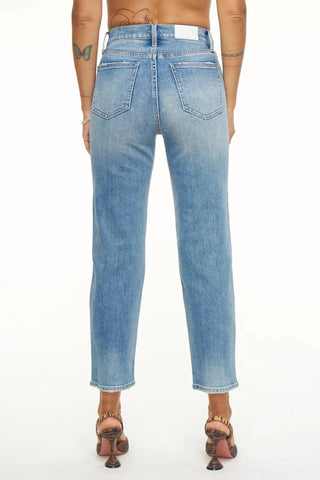Pistola - Jeans feminino Charlie High Rise Classic Straight Leg
