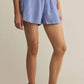 Z Supply - Ocean View Linen Shorts - Ocean Stripe