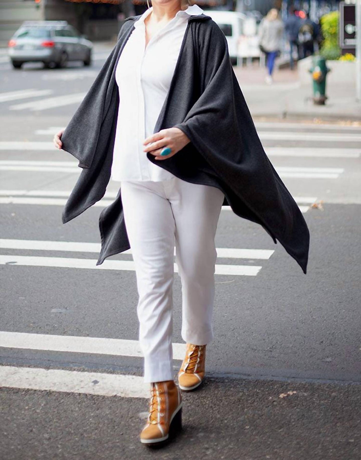 Buki - Kimono com capa envolvente