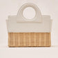 Alexis - Women's Petite Rattan Bag