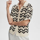 Varley - Anais Crochet Polo Shirt