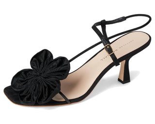 Loeffler Randall - Women's Frank Flower Applique Heeled Sandals