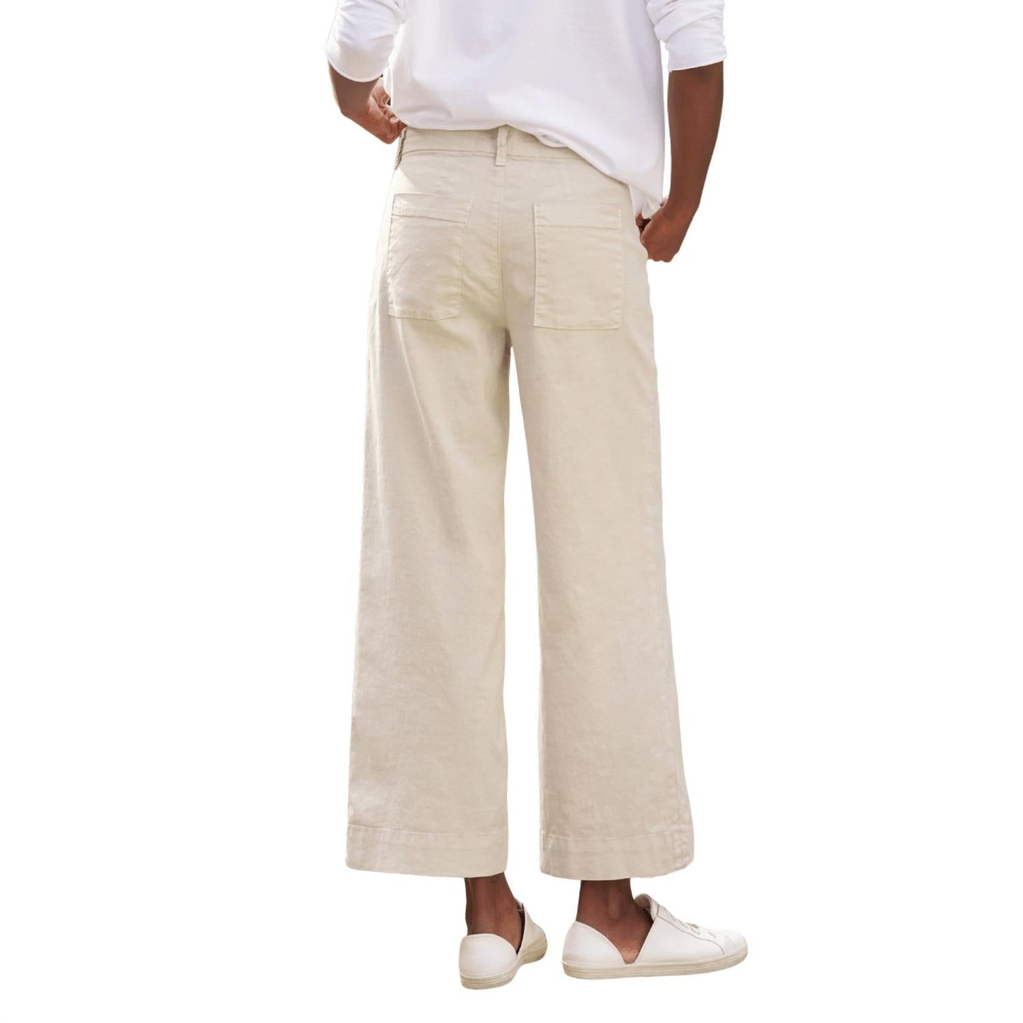 Frank & Eileen - Wexford Wide-leg Linen Pant