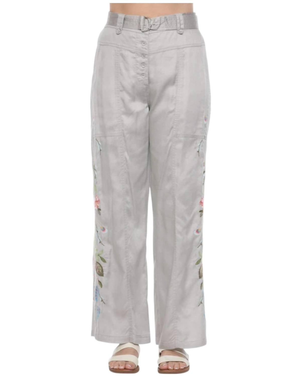 Johnny Was - Emika Belted Wide Leg Pants