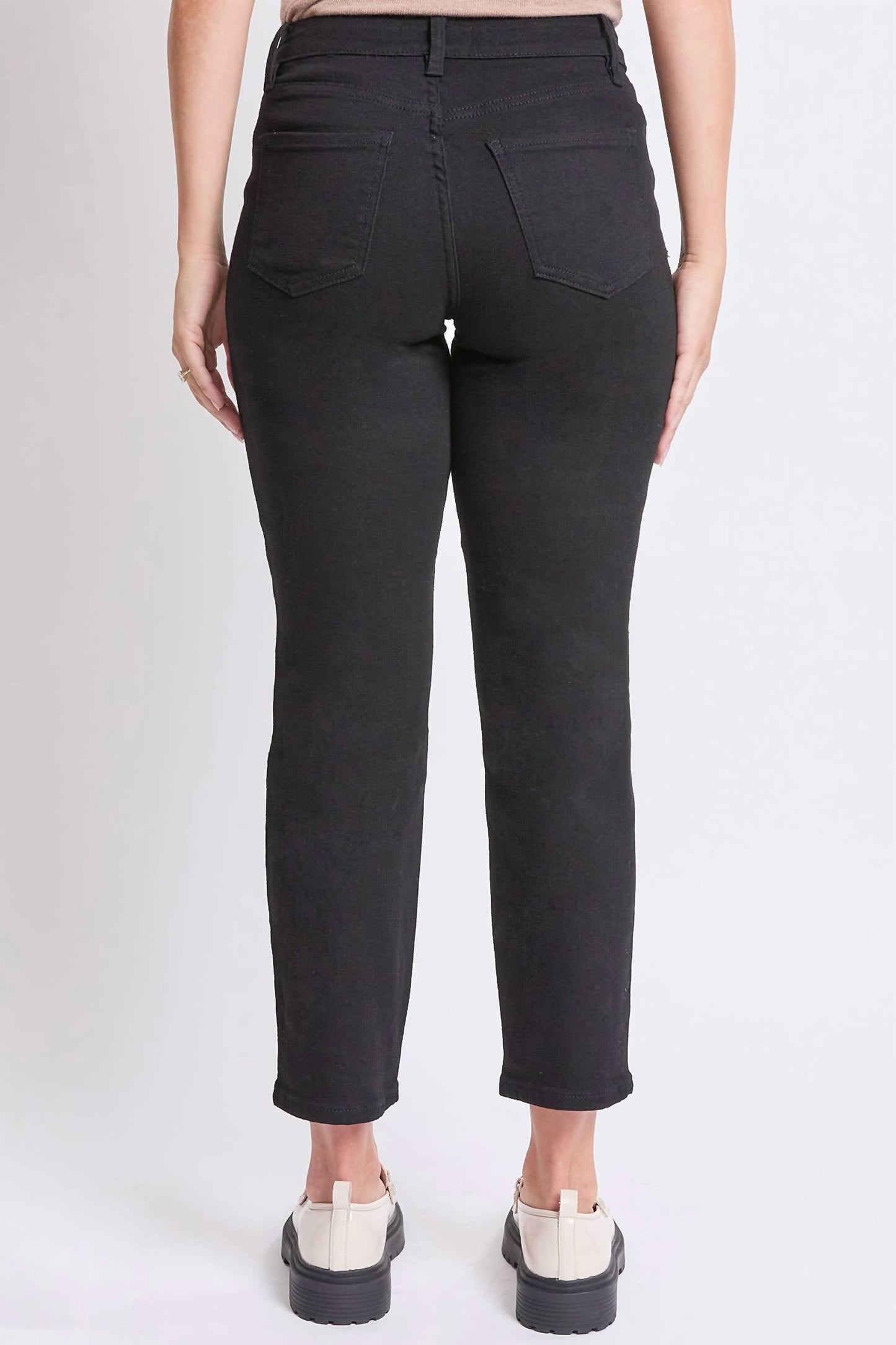 Ymi - Missy Vintage High Rise Slim Straight Jeans