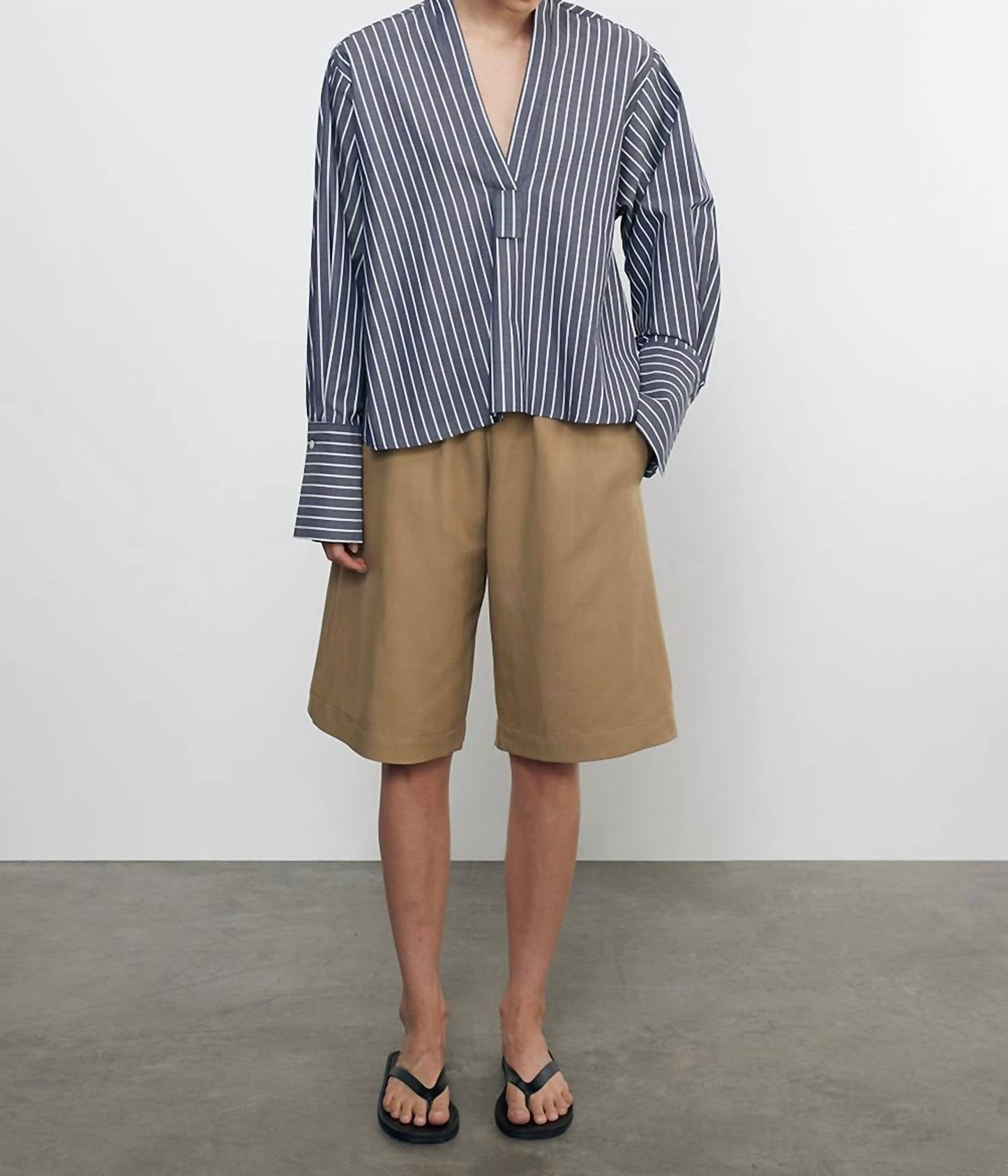 Enza Costa - Poplin Mariner Shirt