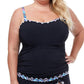 Profile By Gottex - Plus Size Sweetheart Underwire Tankini Top