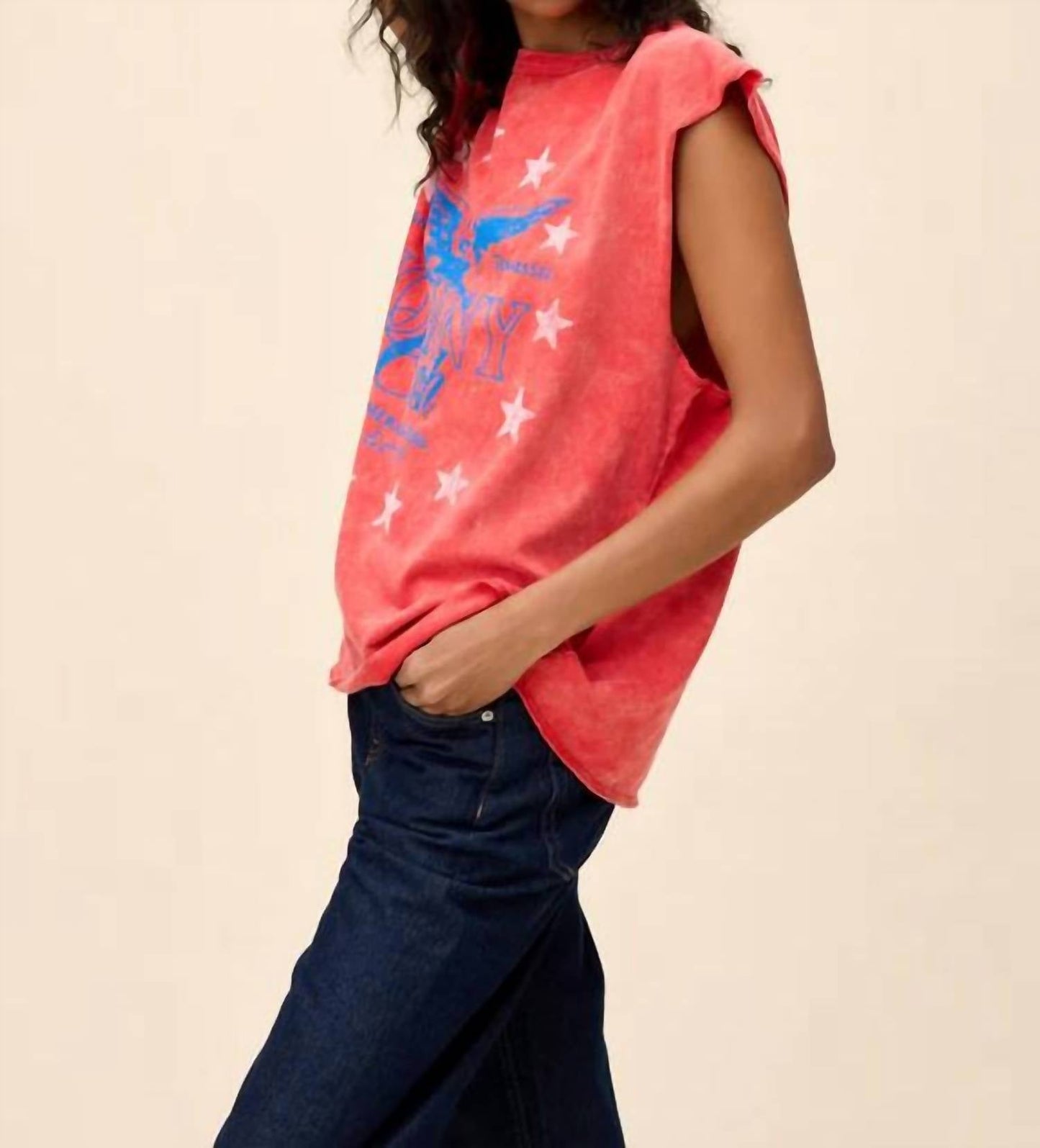 Daydreamer - Johnny Cash Muscle Tank Top