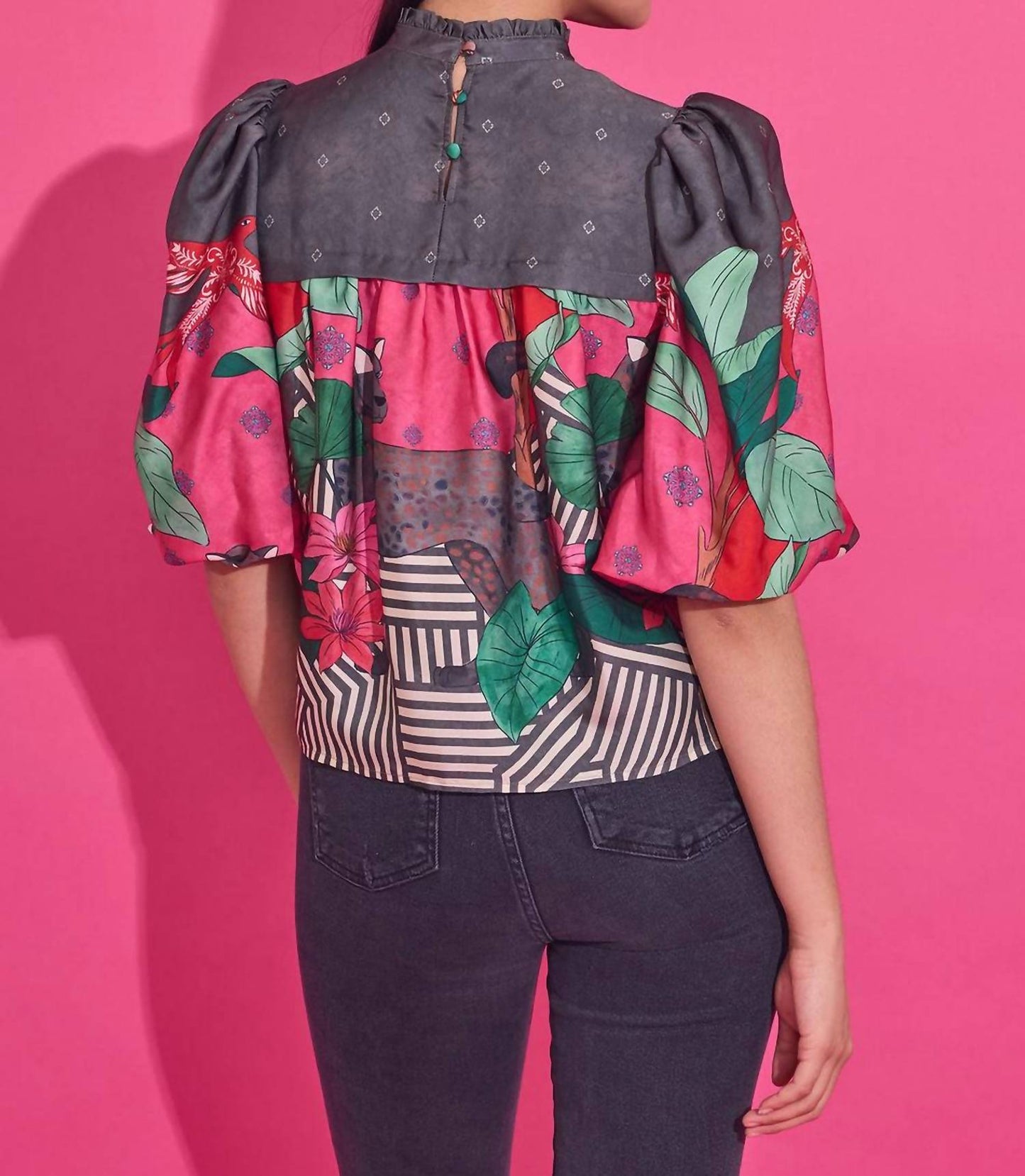 Alden Adair - Mel Mock Neck Top