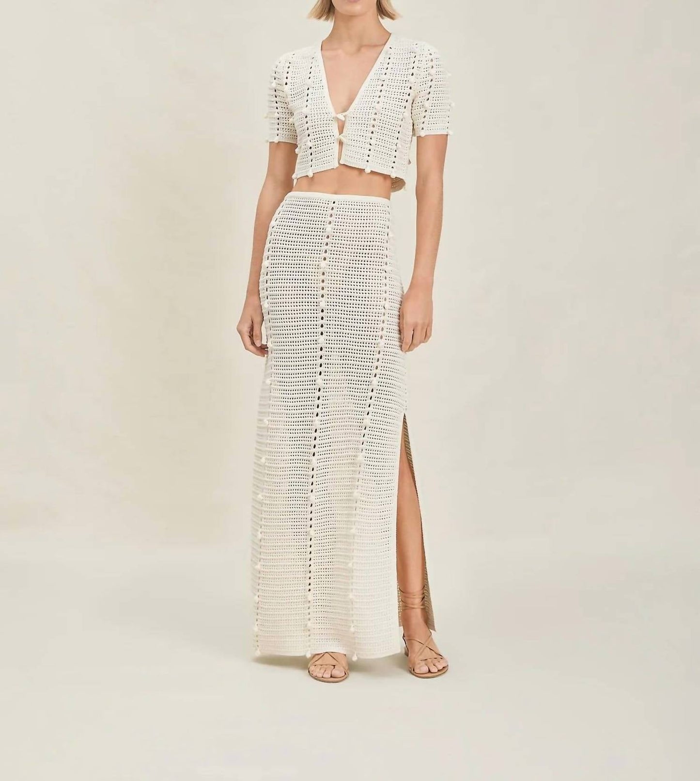 Devon Windsor - Haisley Knit Maxi Skirt