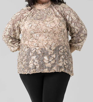 -Bl^Nk- - Top Finja com camisola - Tamanho grande
